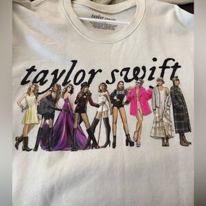 Taylor Swift Official Size XXL Eras Tour Crew Neck Sweatshirt